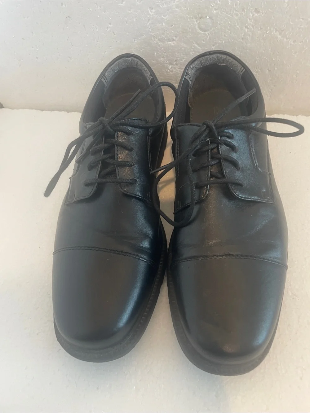 George Classic oxford’s Lace-Up Black formal Dress Shoes men’s size 10 1/2
